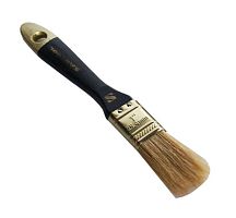 Кисть плоская с натуральной щетиной и деревянной ручкой 1", серия ПРОФИ – ТСК Дипломат