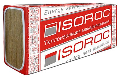 Негорючие гидрофобизированные плиты ISOROC ИЗОФАС СЛ пл, 120, 1000х600х100 мм