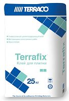Универсальный клей Terraco для керамической плитки и керамогранита TERRAFIX White (белый) 25 кг мешок – ТСК Дипломат
