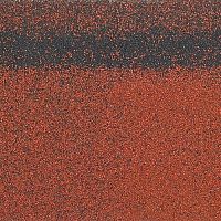 Гибкая черепица коньково-карнизная красный оптима 5 кв.м, Технониколь