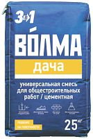Универсальная цементная строительная смесь "ВОЛМА-Дача", 25 кг – ТСК Дипломат