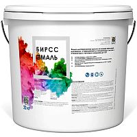 Эмаль белая БИРСС, 20 кг