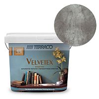 Перламутровая краска Terraco Velvetex VE-520, ведро 1 кг, бархатистый финиш – ТСК Дипломат