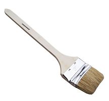 Кисть радиаторная с натуральной щетиной и деревянной ручкой 3" – ТСК Дипломат