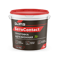 Адгезивный грунт GLIMS БетоContact, 4 кг, ведро – ТСК Дипломат