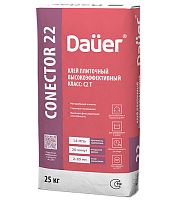 Клей плиточный высокоэффективный Dauer Conector 22, мешок 25 кг
