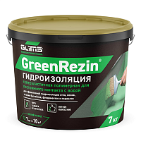 Гидроизоляция эластичная (герметик) GLIMS GreenResin (Г-9010) 7 кг, ведро – ТСК Дипломат