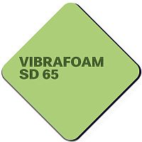 Эластомер Вибрафом (Vibrafoam)  SD 65 светло-зеленый (2м х 0,5м x 25мм) 1м2 – ТСК Дипломат