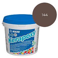 Высокогигиеничный кислотостойкий эпоксидный шовный заполнитель (затирка) KERAPOXY №144, Шоколад, 5 кг – ТСК Дипломат
