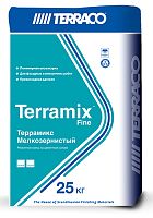 Тонкослойная штукатурная мелкозернистая ремонтная смесь Terraco Terramix Fine Grey (мелкозернистый серый) 25 кг мешок – ТСК Дипломат
