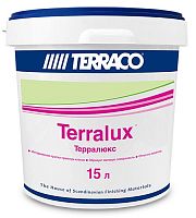 Акриловая краска Terraco универсальная с повышенной износоустойчивостью TERRALUX База Pastel, 15 л ведро