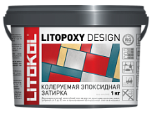 Колеруемый эпоксидный состав LITOPOXY DESIGN, 1 кг, LITOKOL – ТСК Дипломат