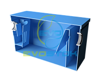 Жироуловитель под мойку EvoStok 1,5-100, диаметр 110 мм