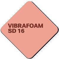 Эластомер Вибрафом (Vibrafoam)  SD 16 розовый (2м х 0,5м x 25мм) 1м2 – ТСК Дипломат