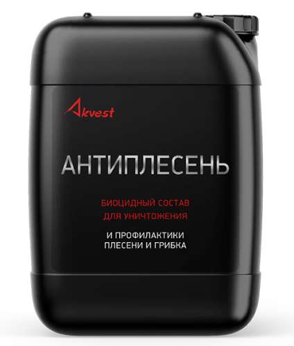 Биоцидный состав для уничтожения и профилактики плесени и грибка Антиплесень, 1 кг, Аквест