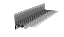 Накладной декоративный деформационный шов ДШС-0-УГЛ/250