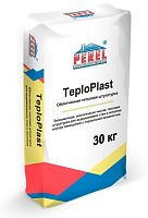 Гипсовая штукатурка TeploPlast облегченная, Perel, 30 кг – ТСК Дипломат