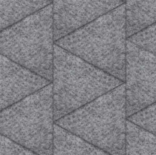 Панель акустическая Хофтек (Hoftech) Оптима  (2,42м х 1,22м х 12мм) 2,95м2 D0H0, мокрый асфальт