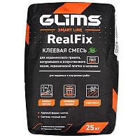 GLIMS RealFix (ГЛИМС-96) плиточный клей, 25кг – ТСК Дипломат