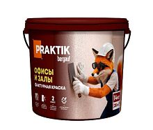 Фактурная краска PRAKTIK. Офисы и залы, 14 кг, Bergauf