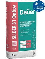 Штукатурка цементная Dauer Slider 31 Фибра Зима выравнивающая армированная, 25 кг