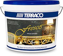 Цветная декоративная штукатурка Terraco Fresco Matt Кардамон с эффектом размытой акварели 5 кг ведро – ТСК Дипломат