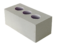 Камень двойной силикатный пустотелый лицевой, М-150,120x250x138, белый – ТСК Дипломат