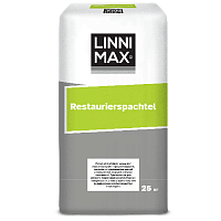 Смесь сухая штукатурная для наружных и внутренних работ LINNIMAX Restaurierspachtel / Реставриршпахтель, 25 кг