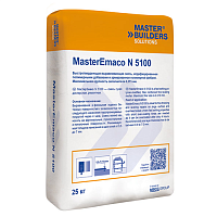 Ремонтная смесь MasterEmaco N 5100, Мастер Эмако, мешок 25 кг – ТСК Дипломат