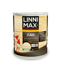 Лак алкидно-уретановый LINNIMAX Лак для паркета и полов глянцевый 0,75 л