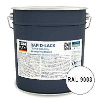 Грунт-эмаль алкидная LINNIMAX Эмаль быстросохнущая по ржавчине шелковисто-матовая RAL9003 1,6 л