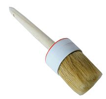 Кисть круглая с натуральной щетиной и деревянной ручкой №20 (65 мм) – ТСК Дипломат