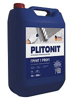 Грунтовка-концентрат глубокого проникновения PLITONIT Грунт 1 PROFI концентрат 1:5, 10 л