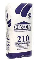 CONSOLIT 210 Кладочная смесь КОНСОЛИТ, мешок 25 кг