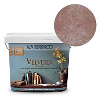 Перламутровая краска Terraco Velvetex VA-180, ведро 5 кг, бархатистый финиш – ТСК Дипломат