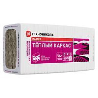 ТЕХНОНИКОЛЬ 37 PN, Теплый каркас, (1200х610х100 мм), 0,366 м3, стекловолокно, 5 шт. в упаковке – ТСК Дипломат