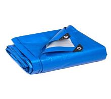 Тент Megaflex полипропилен (90 г/м2) синий, 4 х 6 м