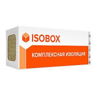 Плита минераловатная ИЗОБОКС Инсайд 1200х600х100 мм, 6 шт, (0,432 м3), ISOBOX