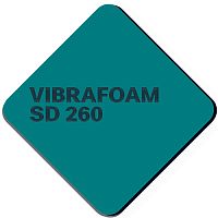 Эластомер Вибрафом (Vibrafoam)  SD 260 сине-зеленый (2м х 0,5м x 25мм) 1м2 – ТСК Дипломат