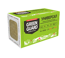 Минвата GreenGuard УНИВЕРСАЛ 1200x600x50 мм 8 плит (5,76 м2, 0,288 м3) в упаковке – ТСК Дипломат