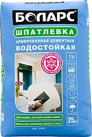 Шпатлевка цементная ВОДОСТОЙКАЯ БОЛАРС, 25 кг, мешок – ТСК Дипломат