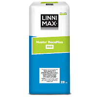 Состав клеевой, базовый штукатурный и декоративный LINNIMAX 800 Master DecoPlus / 800 Мастер ДекоПлюс, 25 кг