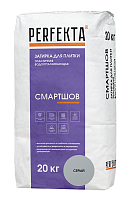 PERFEKTA СмартШов водоотталкивающая эластичная затирка (серый), мешок, 20 кг