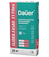 Штукатурка цементная SLIDER FASAD 31 Fibro выравнивающая армированная 25 кг