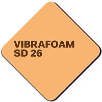 Эластомер Вибрафом (Vibrafoam)  SD 26 оранжевый (2м х 0,5м x 25мм) 1м2 – ТСК Дипломат