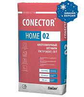 Conector Home 02 Зима, 25 кг, Клей плиточный Оптимум C0 T, Dauer, мешок