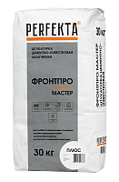 Штукатурка цементно-известковая облегченная гладкая Фронтпро Мастер Плюс, Perfekta, 25 кг