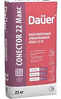 Клей плиточный высокоэффективный Dauer Conector 22 Макс, мешок 25 кг
