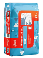 Плиточный клей Люкс 25 кг, С1, мешок, Старатели