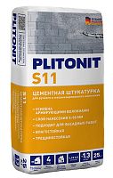 Цементная штукатурка для механизированного и ручного нанесения PLITONIT S11, 25 кг